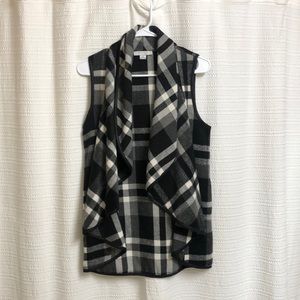 Plaid vest